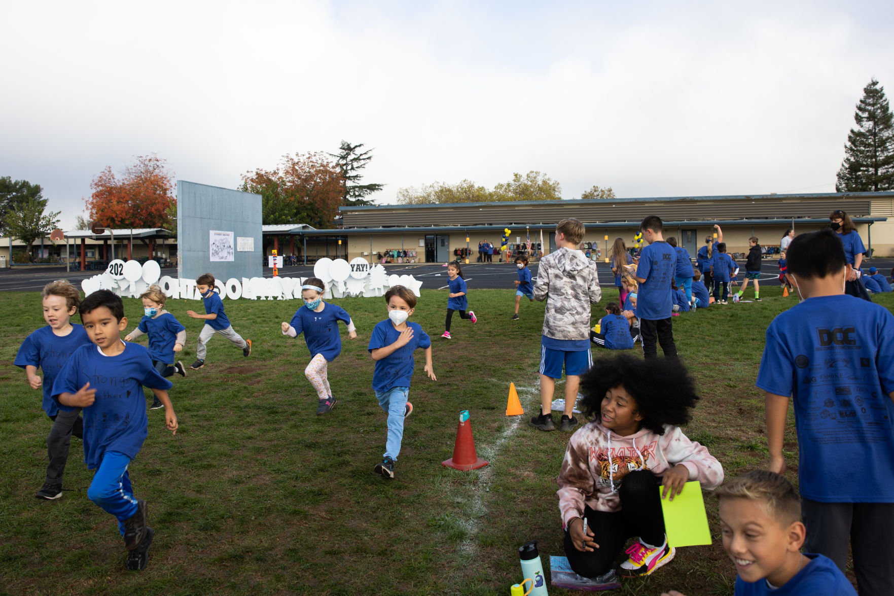 Vichy Elementary School jogathon 2021